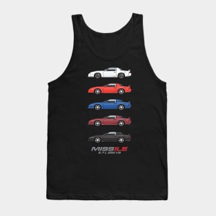 5 line b Tank Top